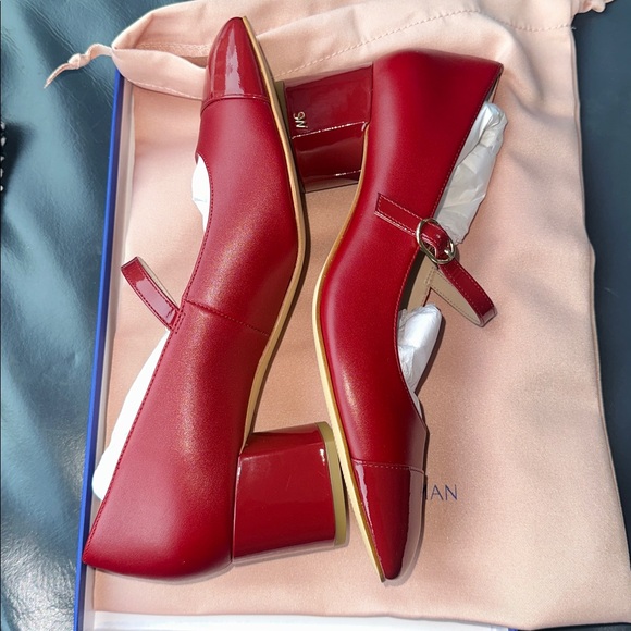 NWT Stuart Weitzman Cara Mary Jane 50 - Picture 2 of 7